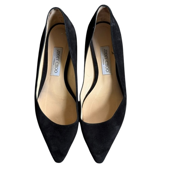 Jimmy Choo Black Flats - Picture 12 of 12